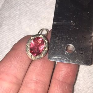 Sterling silver and pink stone ratings